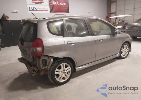 2008 Honda Fit Sport from USA, damaged, VIN JHMGD37688S007355